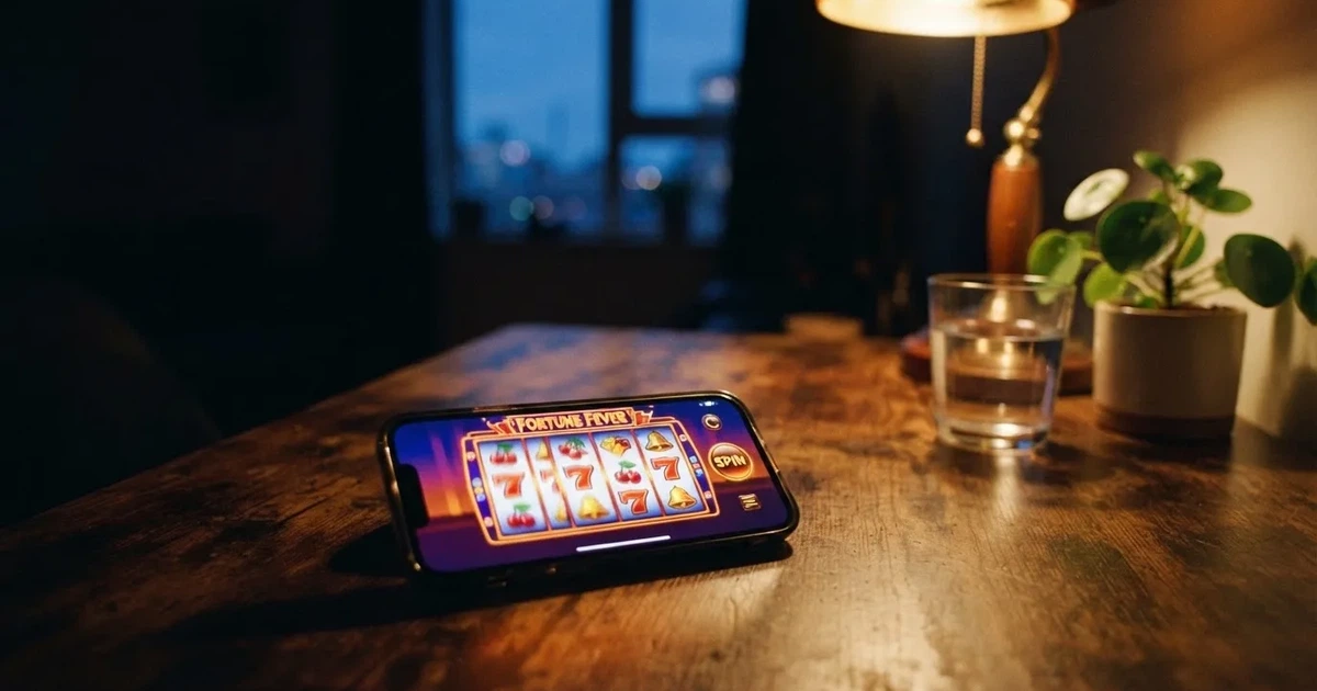 En skrivbordslampa lyser upp ett vattenglas och en kruka, rummet bakom mörknar sakta — casinon utan spelgräns i sverige